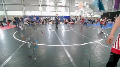 120 lbs Champ. Round 1 - Caleb Disch, Ellensburg Wrestling Club vs Carter Gonzales, Auburn Freestyle Wrestling Club