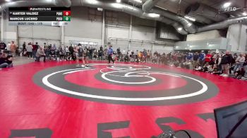 175 lbs Cons. Round 5 - Karter Valdez, Pueblo West vs Marcus Lucero, Pueblo County