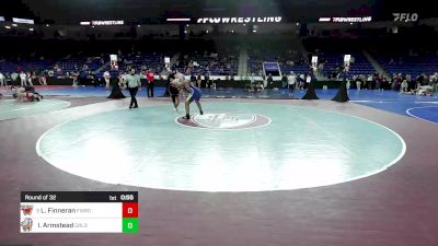 215 lbs Round Of 32 - Liam Finneran, Fairfield Warde vs Israel Armstead, Greater Lowell