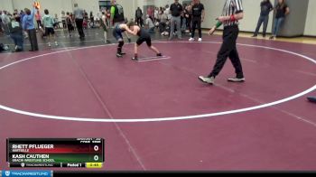 90 lbs Cons. Semi - Kash Cauthen, Gracin Wrestling School vs Rhett Pflueger, Hartselle