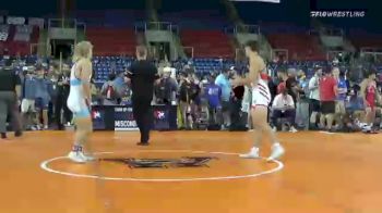 160 lbs Consi Of 128 #2 - Blane Boehmer, Nebraska vs Brody Hallin, Illinois