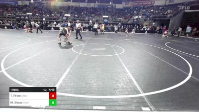 174 lbs Consi Of 8 #1 - Tripp Price, Apache Wrestling vs Matthew Bysor, Unaffiliated