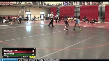 160 lbs Cons. Round 2 - Mario Page, Liberty vs Brandon Cook, Forest Grove