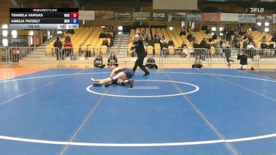 120 kg Rr Rnd 1 - Ysabela Vargas, Niskayuna vs Amelia Patzelt, Minisink Valley