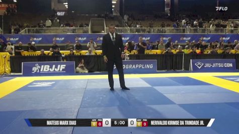 Nerivaldo Kirmse Da Trindade Jr. vs Mateus Marx Dias 2026 Pan Jiu Jitsu IBJJF Championship