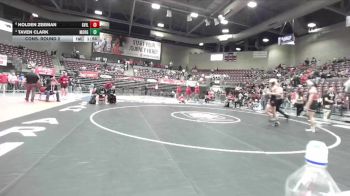 3A 157 lbs Cons. Round 2 - Holden Zeeman, Grantsville vs Taven Clark, Morgan