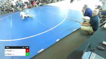 61 lbs Semifinal - Eric Nunez, Pounders WC vs Gauge Perez, Granite WC