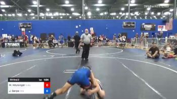 54 kg Rr Rnd 2 - Mac Heysinger, Dubuque WC vs Jayton Serpa, Tribe WC