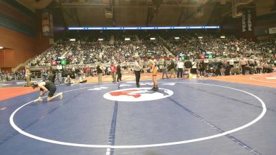 2A-144 lbs Champ. Round 1 - Nathan Awtrey, Cokeville vs Galloway Oleary, Saratoga