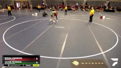 114 Championship Bracket Cons. Round 3 - Roman Anderson, Brandon Valley vs Victor Peterson, Rochester Mayo