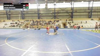 133A lbs Rr Rnd 2 - Hayden Mills, Nebraska vs Logan Swensen, Sdsu