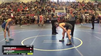 128 lbs Champ. Round 1 - Gavin Boner, Dayton Bandits vs Hunter Hinkle, New Lexington