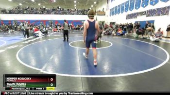 157 lbs Cons. Round 2 - Talan Hughes, East Valley (Spokane) vs Kemper Koslosky, Pocatello