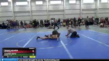 130 lbs Round 1 (8 Team) - Travis Shearer, Mat Factory vs Cooper Dietz, Revival Y