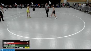 106 lbs Champ. Round 2 - Israel Trujillo, Pueblo County Wrestling Club vs Brett Kiecker, Minnesota