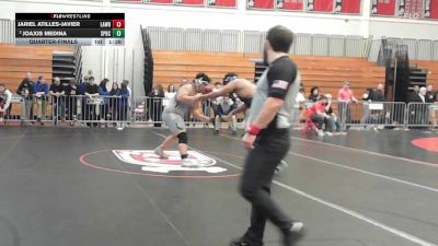 285 lbs Quarterfinal - Jariel Atilles-Javier, Lawrence vs Joaxis Medina, Springfield Central