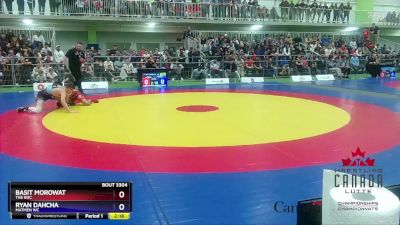 60kg 1st Place Match - Basit Morowat, The ROC vs Ryan Dahcha, Matmen WC