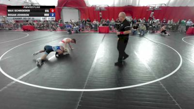 120 lbs Champ. Rd Of 32 - Max Schroeder, RT Elite vs Regan Johnson, Wrestling Brotherhood