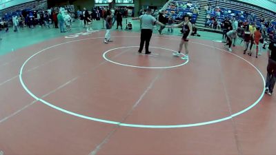 14U Boys - 120 lbs Champ. Round 1 - Jayden Mesmer, ISI Wrestling Club vs Azarius Overstreet, Bulldog Premier Wrestling Club