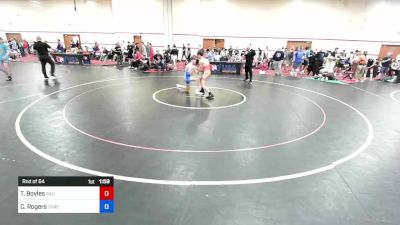 55 kg Rnd Of 64 - Travis Boyles, California vs Cole Rogers, Three Forks High School Wrestling