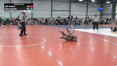 88 lbs Round 1 - 9:00am Friday - Bert Dhiman, Dynasty Death Row vs Uriah Barabin, Rough House W.C., CA
