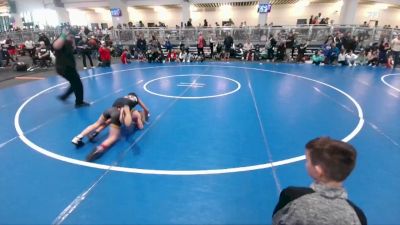 70 lbs Champ. Round 1 - Mauricio Lazalde, Apex Grappling Academy vs Hudson Hastie, Dripping Springs Youth Sports