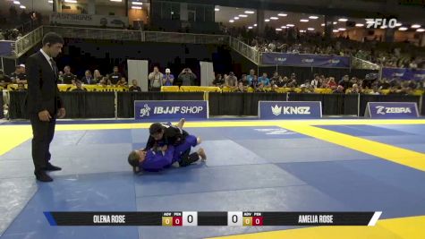 Olena Rose vs Amelia Rose 2026 Pan Kids Jiu-Jitsu IBJJF Championship