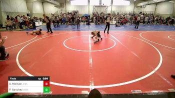 52 lbs Final - Andrew Malison, Jenks Trojan Wrestling Club vs Patrick Sanchez, Team Tulsa Wrestling Club