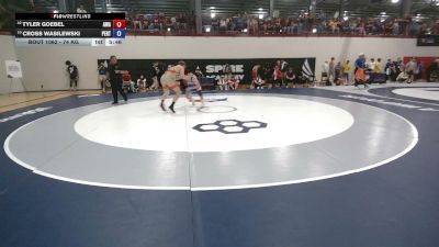 74 kg Champ. Rd Of 32 - Tyler Goebel, Askren Wrestling Academy vs Cross Wasilewski, Pennsylvania RTC