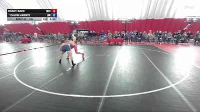 190 lbs Champ. Round 1 - Brady Baer, Team Nazar Training Center vs Calvin Arentz, LAW/SHED