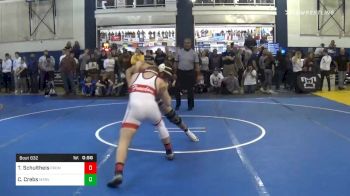 170 lbs Consolation - Trent Schultheis, Freedom Area vs Cael Crebs, Montoursville