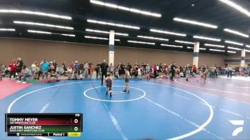 63 lbs Cons. Semi - Tommy Meyer, Vici Wrestling Club vs Justin Sanchez, Dead Shot Wrestling Club