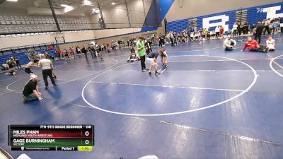 138 lbs Round 3 - Miles Pham, Highland Youth Wrestling vs Gage Burningham, Victory