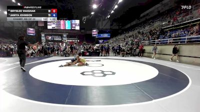 155 lbs Champ. Rd Of 32 - Brynlee Vaughan, WI vs Janiya Johnson, TN