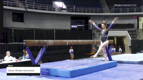 Clover Whalen Gymkhana Gymnastics - Beam - 2022 Elevate the Stage Huntsville presented by SportsMED & Crestwood