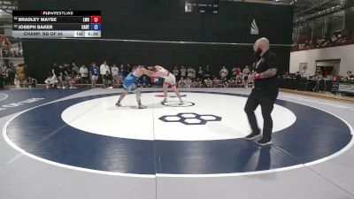 86 kg Champ. Rd Of 64 - Bradley Mayse, Laker Wrestling Club vs Joseph Baker, Castleton RTC