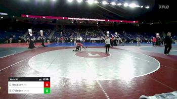 138 lbs Quarterfinal - Cloe Boccia, Milford [MA] vs Solimary Cruz-Sedan, Springfield Central (W)