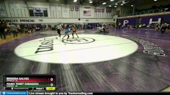 120 lbs Quarterfinal - Maira Yanet Zaragoza, Warden vs Briseida Galvez, Othello