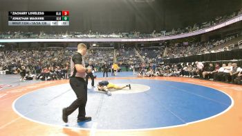 1A/2A 138 Cons. Semi - Zachary Loveless, American Leadership Academy - Johnston vs Jonathan Maguire, Lejeune