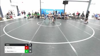 148 lbs Consi Of 4 - Noah Bentley, Virginia Team Predator vs Charlie Bacinsky, Blue Wave