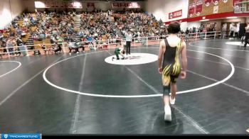 115 A & B Quarterfinal - Hunter Rushing, Lincoln Middle School vs Cooper Ward, Rocky Mountain Middle School