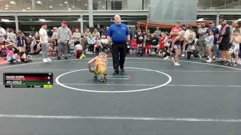 80 lbs Semis (4 Team) - Joe Lavalle, La Cosa Nostra NJ vs Mason Myers, Warhawk Armory