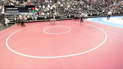 6A 120 lbs Quarterfinal - Lander Bosh, Layton vs Ryker Nelson, Syracuse