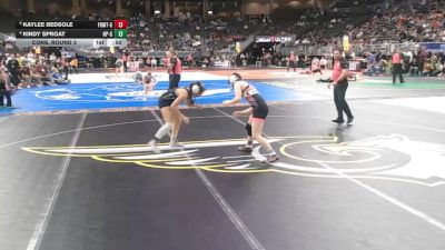 Cons. Round 3 - Kindy Sproat, North Platte vs Kaylee Bedsole, Fremont