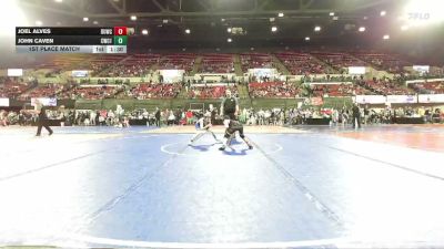 81 lbs 1st Place Match - Joel Alves, Lockwood Wrestling Club vs John Caven, Havre Wrestling Club