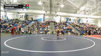 155 lbs Cons. Round 2 - McKenzie Kennett, Olathe Northwest vs Tasia Miller, Manhattan