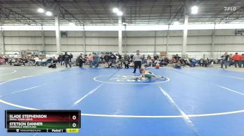 45 lbs Cons. Round 3 - Stetson Danner, Homedale Wrestling vs Slade Stephenson, Small Town Grims