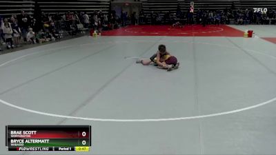 90 lbs Cons. Semi - Bryce Altermatt, Wabasso vs Brae Scott, Worthington