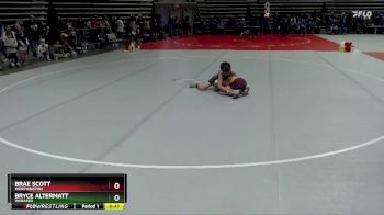 90 lbs Cons. Semi - Bryce Altermatt, Wabasso vs Brae Scott, Worthington