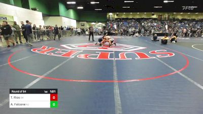 165 lbs Round Of 64 - Trae Rios, OK vs Aj Falcone, NJ